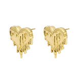 Gold Love Earring