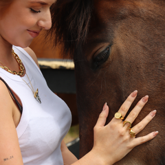 Lucky Bugger Ring – 18K Gold Stainless Steel Statement Ring by PĀMU