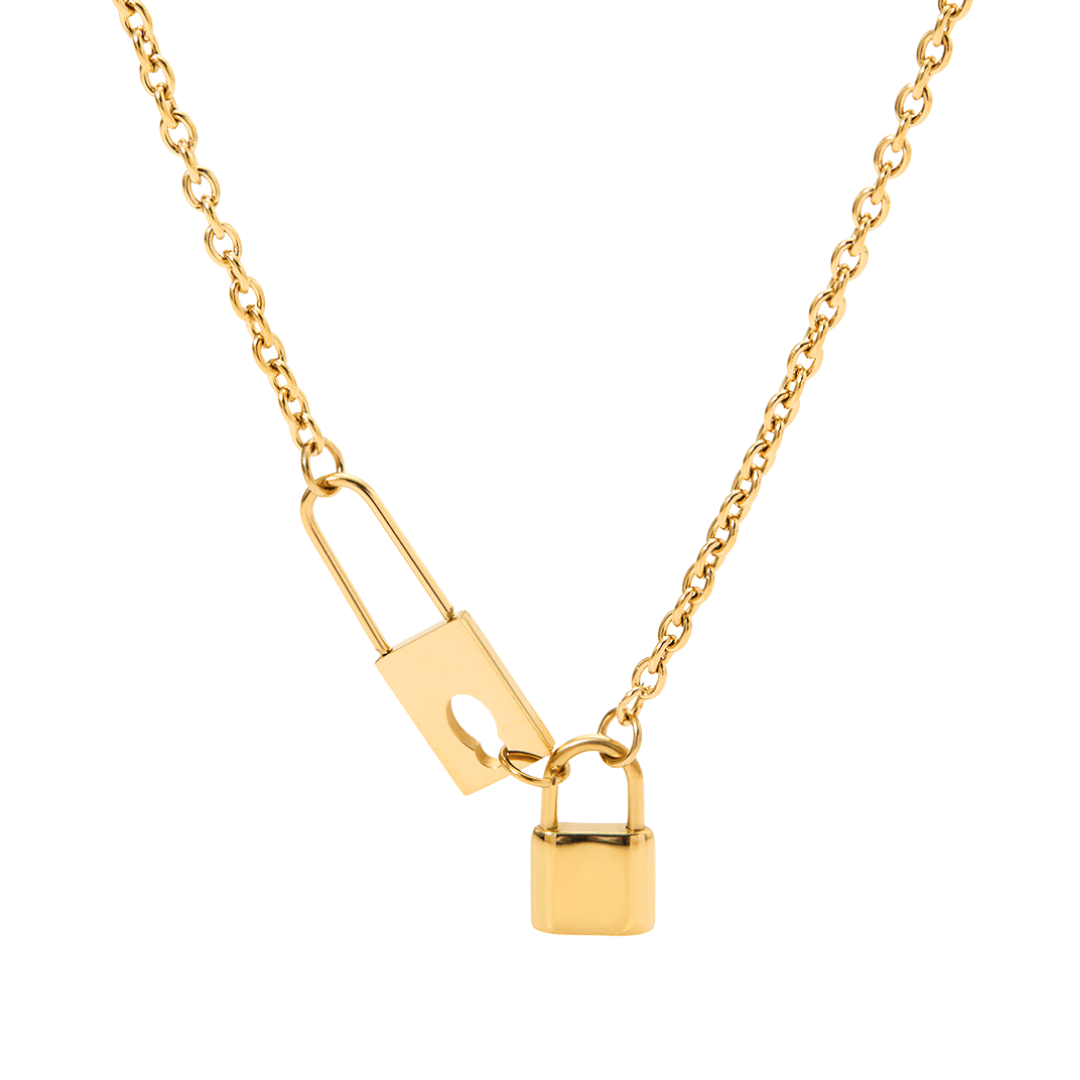 Gold Necklace Steel