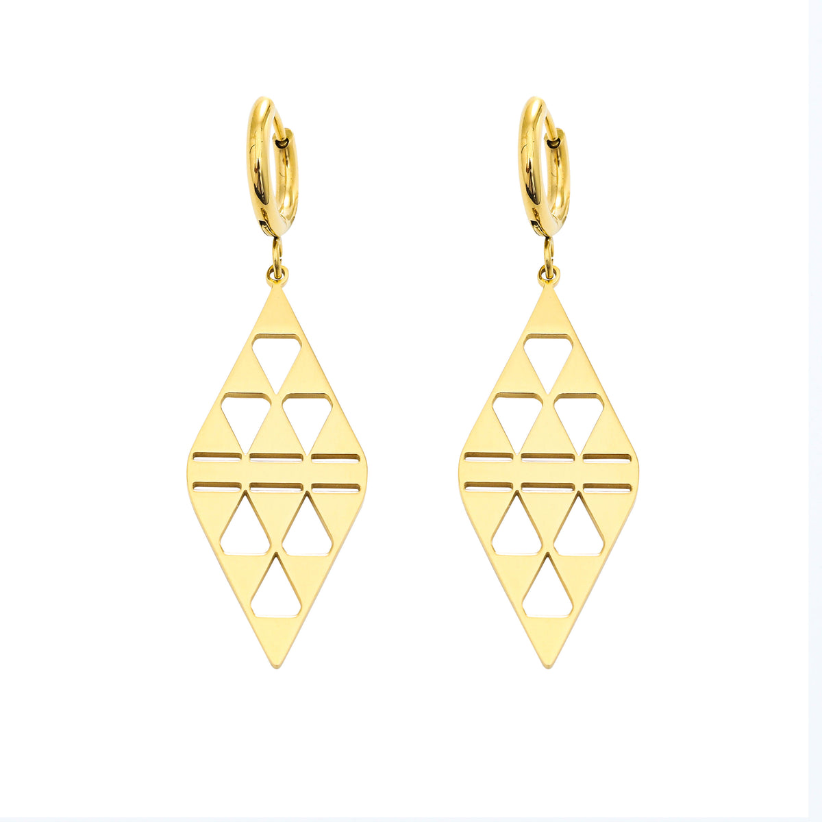 
Our Niho earrings are a blend of Maori tradition and modern elegance. These earrings draw inspiration from the Maori Niho Taniwha pattern, symbolizing strength and 