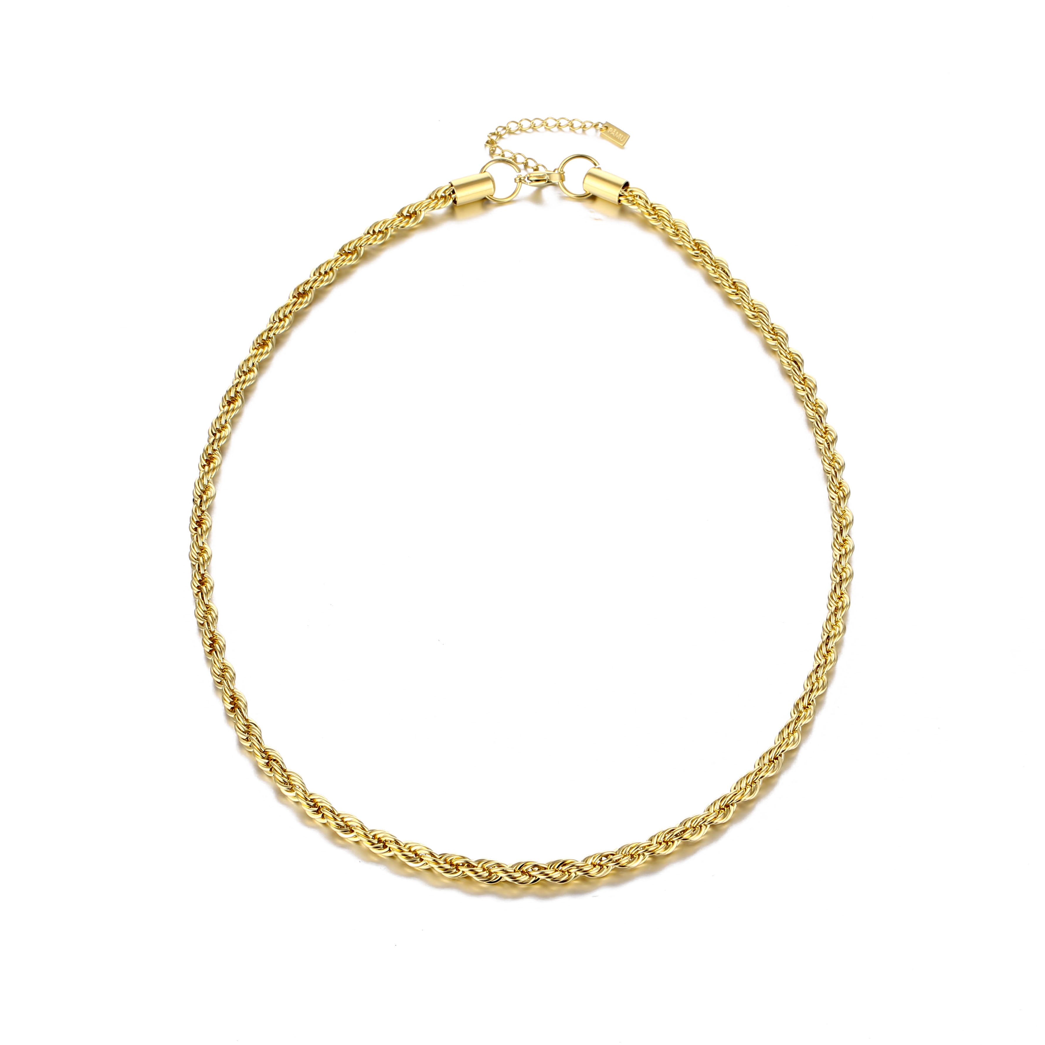 Our stunning Twiggy Necklace is an exquisite blend of elegance and edge. Crafted with precision, this eye-catching accessory features a unique intertwining design th
