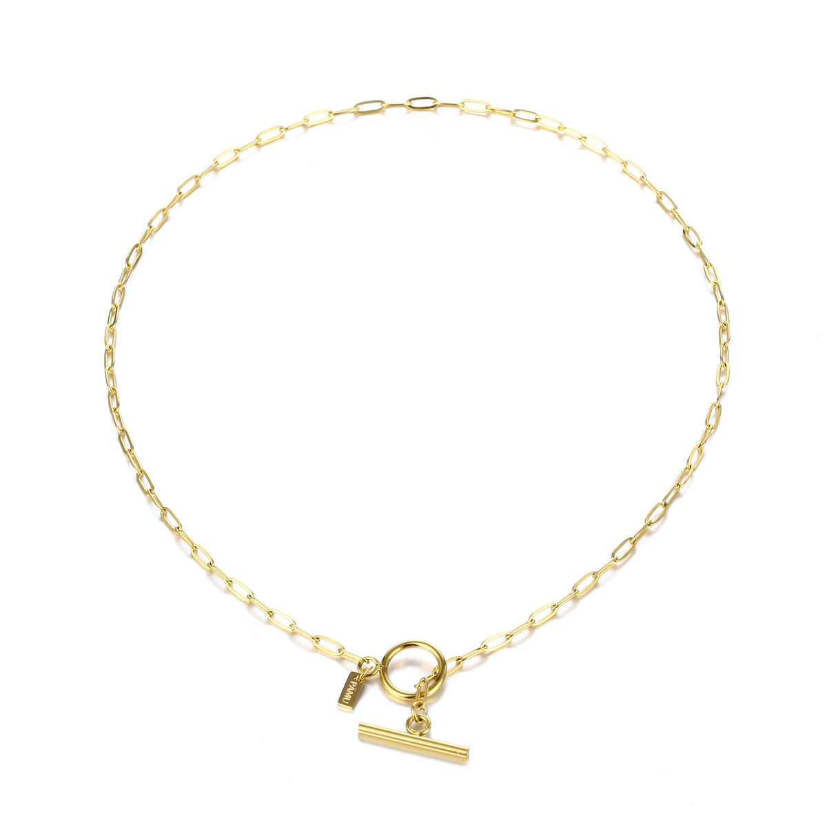Our Sadie Necklace is a sleek and versatile accessory that effortlessly enhances any outfit. Ideal for standalone wear or perfect for layering with your favourite pi