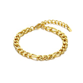 fine chain bracelet.