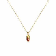 Ruby Pendant Necklace