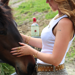 Lucky Bugger Ring – 18K Gold Stainless Steel Statement Ring by PĀMU
