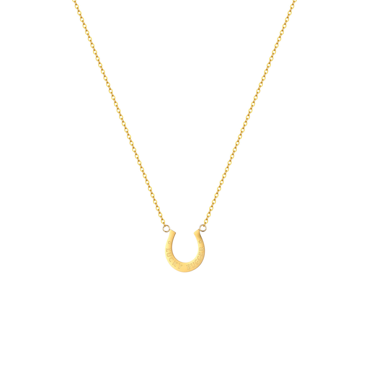 Lucky Bugger Necklace – 18K Gold Kiwi Charm Pendant by PĀMU